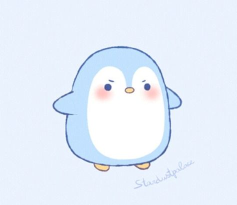 Mina Blue Aesthetic #aesthetic #blue #blueaesthetic #twice #Mina #minari #penguin Penguin Drawing Easy, Cute Drawings Tumblr, Angry Penguin, Cute Penguin Cartoon, Penguin Wallpaper, Blue Animals, Penguin Cartoon, Kawaii Penguin, Penguin Drawing