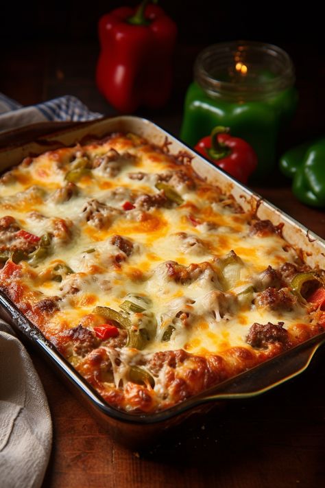 Philly Cheesestake Casserole, Philly Cheesecake Casserole, Cheesecake Casserole, Philly Cheesecake, Cheese Steak Casserole, Philly Cheesesteak Casserole, Cheesesteak Casserole, Steak Casserole, Beef Casseroles