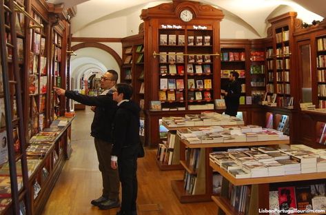 BERTRAND, the World's Oldest Bookstore, Lisbon - 2023 Guide Tourist Guide, Book Shop, Spain And Portugal, Famous Books, Lisbon Portugal, Lisbon, Bookstore, Good Books, Portugal