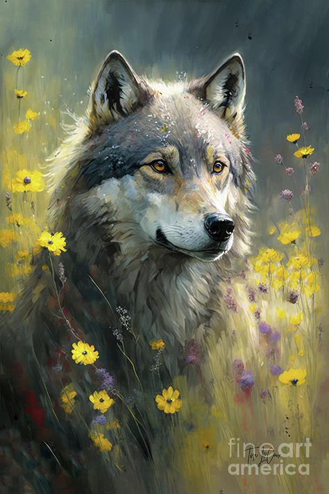 Wolf Paintings Acrylic, Wolves Painting Acrylic, Wolf Paintings, Arte Wallpaper, Watercolor Wolf, European Robin, Spiritual Animal, Watercolor Paintings Nature, Wolf Painting