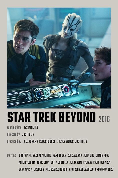 Star Trek Beyond Poster, Star Trek Movie Poster, Bones Mccoy, Bedroom Things, Star Trek Reboot, Star Trek Poster, Sofia Boutella, Star Trek Beyond, Iconic Movie Posters