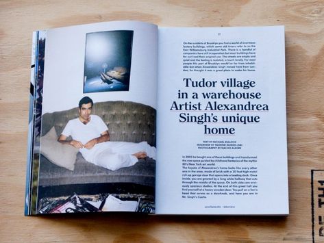 Omar Sosa — Apartamento Magazine issue 3 Editorial Design Magazine, Magazine Design Cover, Editorial Design Layout, The World Of Interiors, Zine Design, Editorial Art, Magazine Spreads, Magazine Images, Instagram Layout