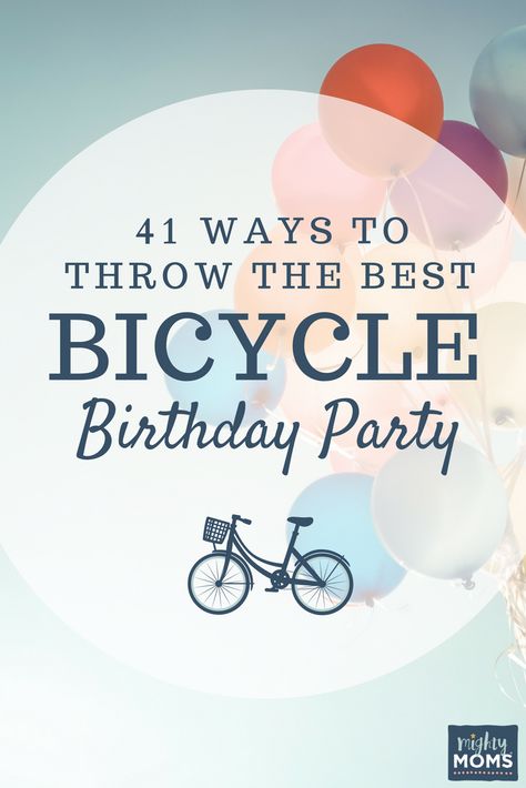 Bicycle Birthday Party, Bicycle Birthday Parties, Bicycle Birthday, Bicycle Party, Bike Birthday Parties, Bike Parade, Bike Party, Bike Decorations, Bike Birthday