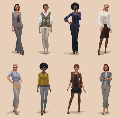 Netz-à-porter – outfits ready to wear for your sims (no CC required) - Page 22 — The Sims Forums Sims 4 Cas Outfits No Cc, No Cc Outfit Sims 4, Sims4 Lookbook No Cc, Sims 4 Look Book No Cc, Ts4 Lookbook No Cc, Sims 4 Looks No Cc, Sims No Cc Outfits, Sims 4 Cas No Cc, Sims 4 Mom Outfits