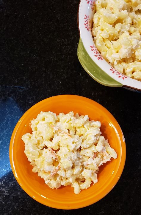 L&l Hawaiian Macaroni Salad Recipe, L And L Hawaiian Macaroni Salad, L&l Macaroni Salad Recipe, Hawaiian Barbecue, Hawaiian Mac Salad, Hawaiian Plate Lunch, Mac Salad Recipe, Creamy Macaroni Salad, Hawaiian Macaroni Salad