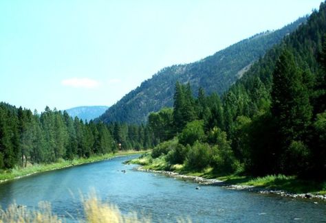 9. Blackfoot River Hunger Games Arena, Montana Travel, Big River, Big Sky Country, Mountain Lake, Fall Ideas, Big Sky, Hiking Trip, Travel Bucket List