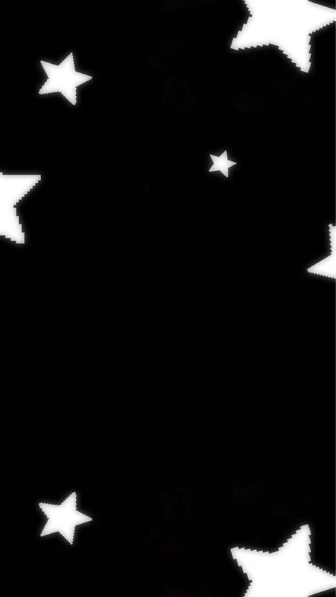 Black And White Star Wallpaper, White Star Wallpaper, Black N White Wallpaper, Black Star Background, Black Y2k Wallpaper, Y2k Aesthetic Wallpaper, Black And White Wallpaper Iphone, 3d Wallpaper Cute, Jelly Wallpaper