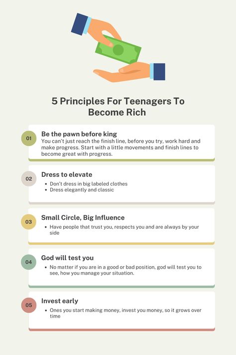 How To Make Money As A Teenager How To Get Rich At A Young Age, How To Become Rich As A Teen, How To Become Rich At A Young Age, How To Get Rich As A Teen, Unpleasant Gradient, Rich Tips, Productive Tips, Ways To Become Rich, Ways To Get Rich