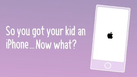 Step-by-Step Tips to Set Up Your Kid's iPhone | Common Sense Media Ipad Must Haves, Cell Phone Rules, Phone Rules, First Cell Phone, Kids Cell Phone, Kids Phone, John Petrucci, Common Sense Media, Single Mom Life