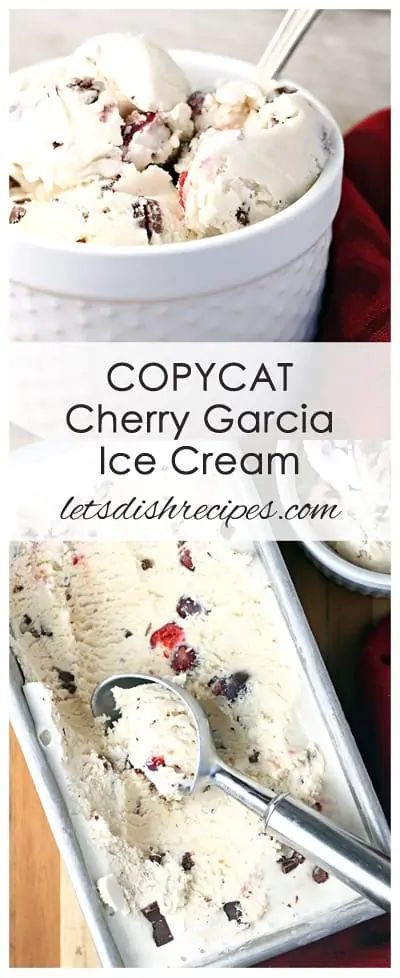 Cherry Garcia Ice Cream, Cherry Garcia, Cuisinart Ice Cream, Cuisinart Ice Cream Maker, Low Carb Ice Cream, Ice Cream Maker Recipes, Homemade Vanilla Ice Cream, Fried Ice Cream, Easy Ice Cream