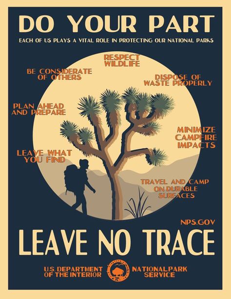 Leave No Trace Seven Principles Trace Art, Outdoorsy Shirt, Tracing Art, Katmai National Park, Leave No Trace, Nature Hikes, Nature Posters, The Natural World, Park Ranger