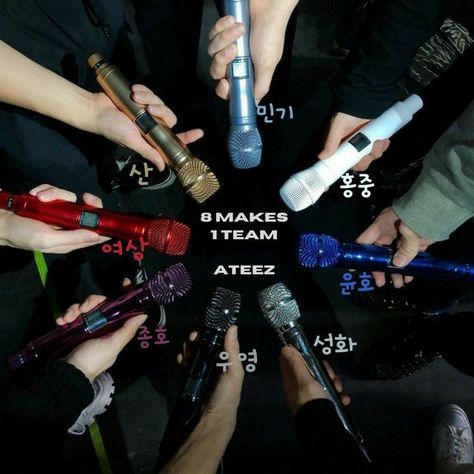 Ateez Icons Aesthetic Ot8, Ateez Group Icon, Ateez Cute Group Photo, Ateez Group Photo Icon, Ateez Aesthetic Group Photo, Ateez Microphone, Ateez 8 Makes One Team, Ateez Group Pic, Ateez Group Photo