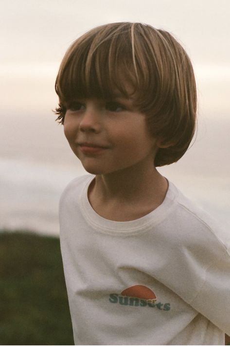 Baby Boy Long Hair, Toddler Boy Haircuts Longer, Boys Haircuts Long Hair, Mushroom Haircut, Toddler Hairstyles Boy, Baby Haircut, Toddler Haircuts, Boy Haircuts Long