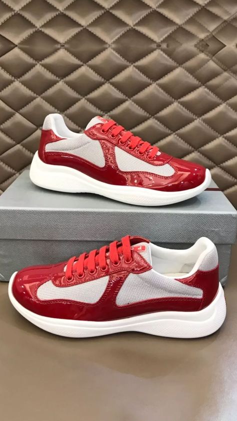 OS034 Prada shoes Top Quality Without Box casualVap or Shoes Plus Men Woman Shock casualShoes Run Utility Fashion SportsHigh Mens ladies Utility Fashion, Prada Sneakers, White Jordans, Jordan Red, Red Sneakers, Swag Shoes, Prada Shoes, Red Shoes, Lanvin