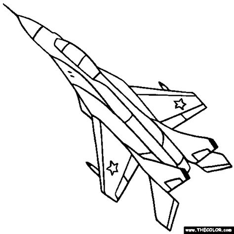 Military Jet Fighter Airplane Coloring Page Airplane Coloring Pages, Best Airplane, A 10 Warthog, Airplane Crafts, Airplane Drawing, Jet Fighter, Coloring Pages For Boys, Printable Coloring Sheets, Online Coloring Pages