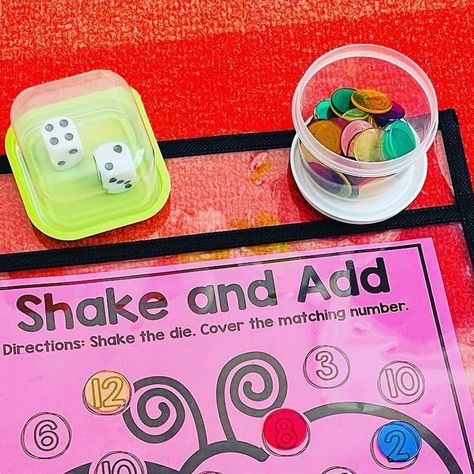 Kindergarten • Math on Instagram: "Springtime Shake and Play!  •Shake and Add •Shake and Stack •Shake and Cover  #kindergarten #prek #countingactivity #math #firstgrademath" Tutoring Activities, Counting Activities, First Grade Math, Kindergarten Math, Classroom Decor, Kindergarten, On Instagram, Instagram