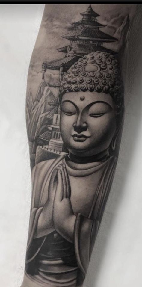 Buddha Quotes Tattoo, Buddha Tatoo, Buddhist Tattoo Sleeve, Buddha Tattoo Ideas, Buddha Tattoo Sleeve, Buda Tattoo, Tattoo Font For Men, Buddhist Tattoo, Buddha Tattoo Design