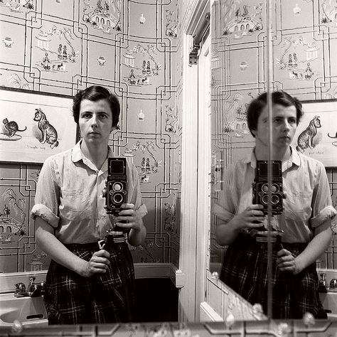 Top 20 Self Portraits by Vivian Maier | MONOVISIONS Vivian Maier Street Photographer, Vivian Mayer, William Klein, Andre Kertesz, Diane Arbus, Edward Weston, Robert Frank, Henri Cartier Bresson, Vivian Maier