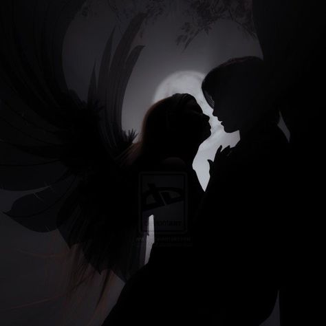 The Bargainer Aesthetic, Demon And Angel Aethstetic, Dark Angel Aesthetic, Dark Fae Aesthetic, Dark Cupid, Whats Wallpaper, Ange Demon, Angel Aesthetic, Forbidden Love