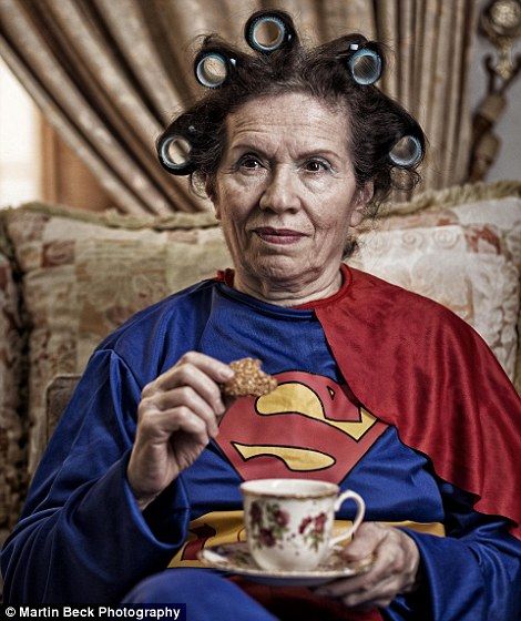 We Can Be Heroes, Funny Photos Of People, Everyday Heroes, Old Woman, Young At Heart, Photo Series, Comic Book Characters, Growing Old, Book Characters