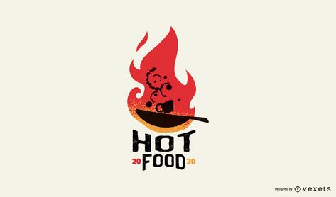 Hot food logo template #AD , #Affiliate, #ad, #food, #logo, #template, #Hot Sizzling Logo Design, Spicy Logo, Logo Design Food, Eat Logo, Circular Logo Design, Logo Design Graphics, Food Logos, Grill Logo, Food Logo Design Inspiration