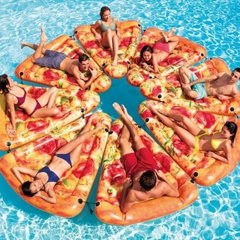 Watermelon Pool Float, Donut Pool Float, Donut Pool, Pizza Catering, Giant Pizza, Blow Up Pool, Inflatable Lounger, Inflatable Float, Pizza Design