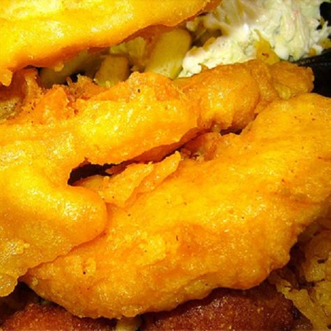 Secret Copycat Restaurant Recipes – Long John Silver’s Battered Fish Recipe Battered Fish Recipe, Long John Silvers Batter, Fish Batter Recipe, Chicken Filet, Long John Silver, Battered Fish, Batter Recipe, Copycat Restaurant Recipes, Fish Recipe