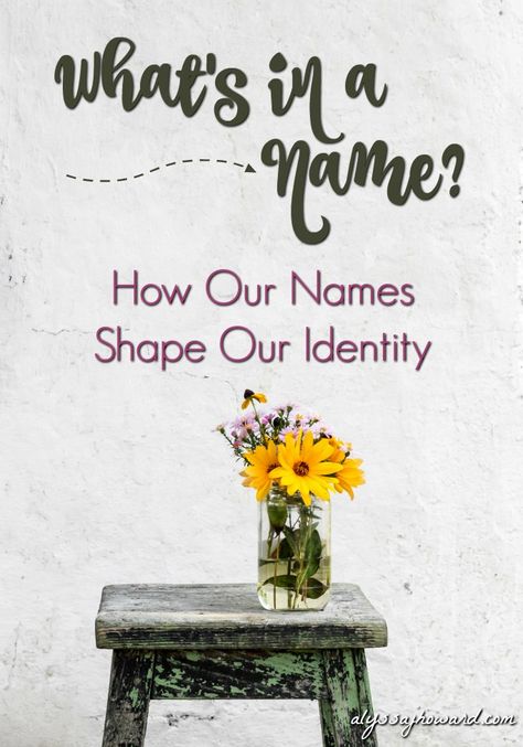 Don’t allow your past identity affect how you see your new identity in Christ. God calls us by many new names, and they all reflect His truth in our lives. Teen Girls Bible Study, Girl Bible Study, Name Quotes, Christian Names, Act Like A Lady, Gospel Message, New Identity, Prayer Verses, True Identity