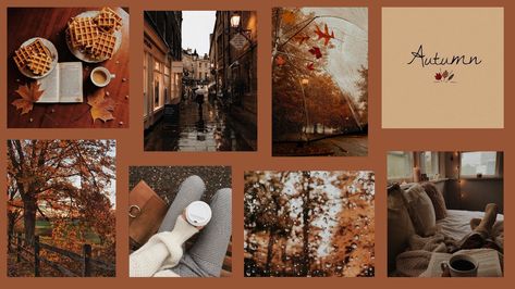 Cozy Fall Aesthetic Wallpaper Desktop, Fall Background Laptop, Bed Rooms Ideas Master, Nature Screensavers, Whole House Paint Scheme, Bed Rooms Ideas, Fall Home Aesthetic, Fall Desktop Wallpaper, Wallpapers Fall