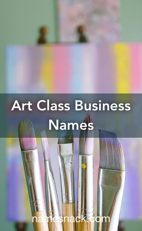 Art Class Names Ideas, Art Gallery Names Ideas, Art Studio Names Ideas, Art Names Ideas, Art Studio Names, Art Business Names Ideas, Creative Names For Art Business, Artist Names Ideas, Art Business Names