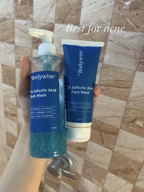 Bodywise Body Wash, Salicylic Body Wash, Aesthetic Body Wash, Salicylic Acid Body Wash, Inflammed Skin, Strawberry Skin, Girl Skincare, Skin Pack, Body Acne