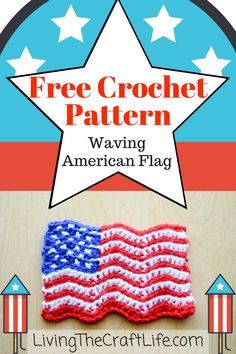 Waving American Flag, American Flag Blanket, Chevron Crochet Patterns, Crochet Pot Holders Free Pattern, Diy Crochet Patterns, Chevron Crochet, Cozy Crochet Patterns, Dishcloth Crochet Pattern, Patriotic Crafts