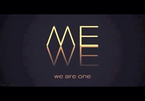 “From Me to We: We are One”. We invite you to be part of an important conversation – on how we move beyond the individual to the collective. We Are All One, A Course In Miracles, We Are All Connected, Free Your Mind, We Are One, Stephen Hawking, New Energy, Inspire Me, Wise Words