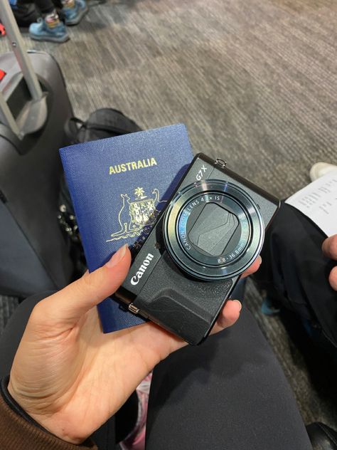 Australia Passport Aesthetic, Australian Passport Aesthetic, Australia Passport, Passport Aesthetic, Traveling Pics, Packing Aesthetic, Australian Passport, G7x Mark Ii, Manifesting 2024