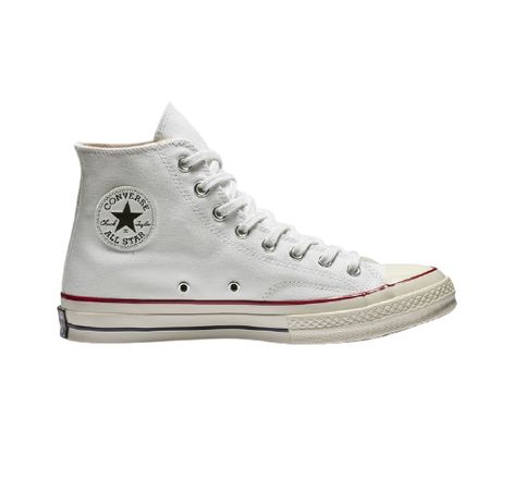 Chuck 70 White, Chuck 70 High Top, Black High Top Shoes, White High Top Converse, High Top Chucks, Dr Closet, Remove Bg, High Top Shoe, High Top Converse