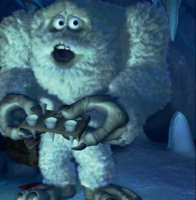 Monster's inc memes Abominable Snowman Monsters Inc, The Abominable Snowman, Snow Monster, Monster Eyes, Abominable Snowman, Snow Cones, Funny Movies, Monsters Inc, Domain Name