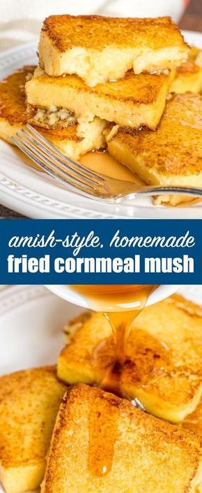 Corn Meal Mush Breakfast, Corn Meal Pancake, Corn Meal Mush Fried, Corn Mush Recipe, Corn Meal Mush Recipe, Cornbread Mush, Cornmeal Mush Recipe, Recipes With Cornmeal, Corn Mush