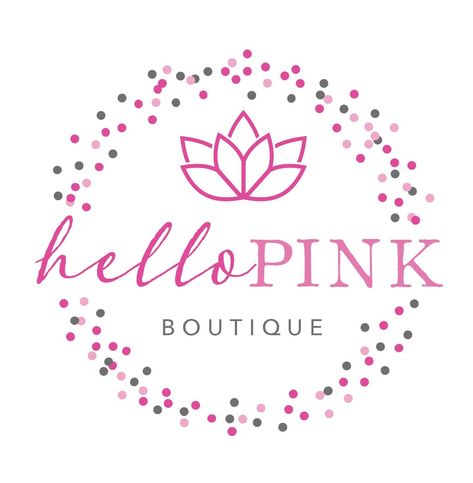 Hello Pink Boutique Graphics, Pink Is My Favorite Color Quote, Pink Leopard Boutique, Pink Boutique, Boutique, Pink