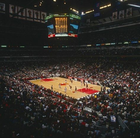 Watch an NBA game, ideally Chicago Bulls United Center Chicago Bulls, Chicago United Center, Chicago Bulls Stadium, Chicago Bulls Aesthetic, Paul Strickland, Nba Stadium, Ryan Shay, Manifestation 2024, United Center Chicago