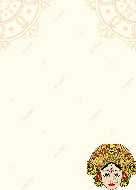 Golden Durga Puja Background Pooja Invitation Card Background, Pooja Invitation Card, Durga Puja Background, Ashtami Puja, Pooja Invitation, Puja Background, Culture Wallpaper, Durga Pooja, Happy Durga Puja