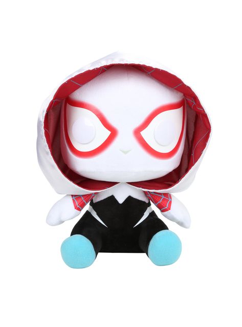 Funko Marvel Spider-Gwen Mega Pop! Plush | Hot Topic Toy City, Disney Funko Pop, Star Wars Funko Pop, Marvel Funko Pop, Spider Plush, Gwen Spiderman, Best Funko Pop, Marvel Spider Gwen, Marvel Heroines