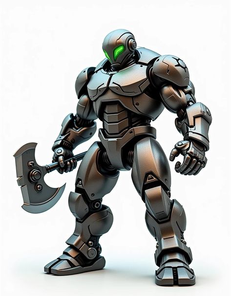 Generate a concept in AI，AI，Half Body，Mecha like Marvel's Hulk full color shine - SeaArt AI Tech Helmet, Battle City, Combat Suit, Robot Monster, Battle Robots, Robot Suit, Best Armor, Big Robots, Body Armour