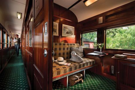 Most Scenic Train Rides in the World - Thrillist Rovos Rail, Pullman Train, Simplon Orient Express, Scenic Train Rides, Rumah Minecraft, Train Tour, Luxury Train, Old Train, Orient Express