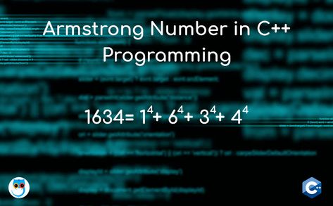 C++ programming example of Armstrong Number #cpp #cplusplus #armstrongNumber Number Theory, C Programming, Learn Programming, Programming, The Help, Resolution, Coding, Anime