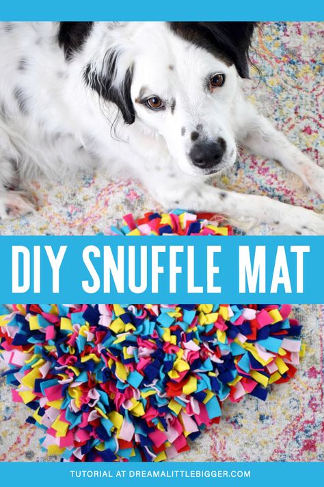 Diy Dog Sniff Toy, Diy Dog Sniff Mat, Diy Sniff Mat For Dogs, Make A Snuffle Mat, Diy Snuffle Mat, Sniff Mat, Homemade Dog Toys, Slow Eating, Dogs Diy Projects