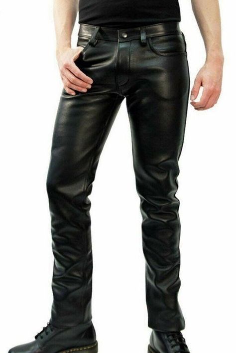 Leather Motorcycle Pants, Brown Leather Pants, Biker Pants, Mens Leather Pants, Motorcycle Pants, Biker Jeans, Black Leather Pants, Leather Pant, Men Trousers