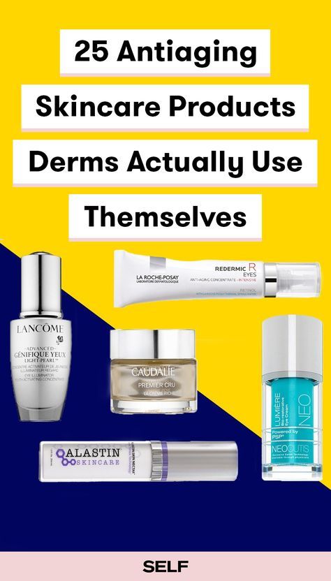 We polled a panel of dermatologists to find out which antiaging products they use daily. Hint: Sunscreen is the first thing on everyone's list, because it's the best antiaging product around. These skin-care professionals have access to the newest product innovations and scientific research, so they know when a serum or cream is truly groundbreaking or total BS. Ahead, you'll find a few well-known drugstore favorites, plus awesome brands you've likely never heard of. Antiaging Skincare, Face Creams, Scientific Research, Skin Products, Wrinkle Cream, Best Anti Aging, La Roche Posay, Feel Pretty, Beauty Ideas