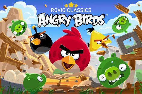 Bird Mobile, Angry Birds Movie, Japanese Video Games, Angry Bird, Bird Theme, Old Games, Google Play Store, Nintendo 3ds, Angry Birds