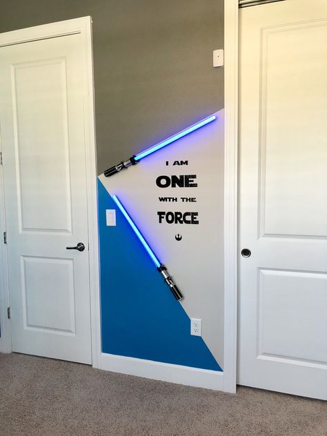 Star Wars Baby Room, Star Wars Kids Room, Decoracion Star Wars, Star Wars Room Decor, Star Wars Bathroom, Casa Disney, Star Wars Shoes, Star Wars Bedroom, Star Wars Nursery