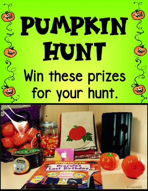 Pumpkin Hunt, Sunshine Committee, Teacher Morale, Fall Carnival, Survival Kit For Teachers, Staff Morale, Ideas For Teachers, School Climate, Survival Kits